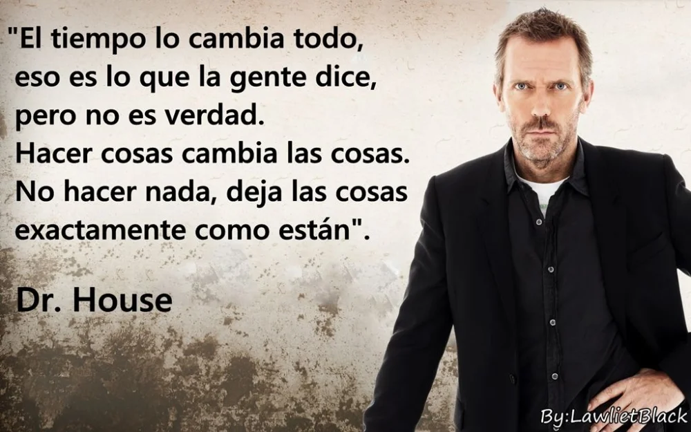 Citas Memorables del Dr House en 10 Palabras