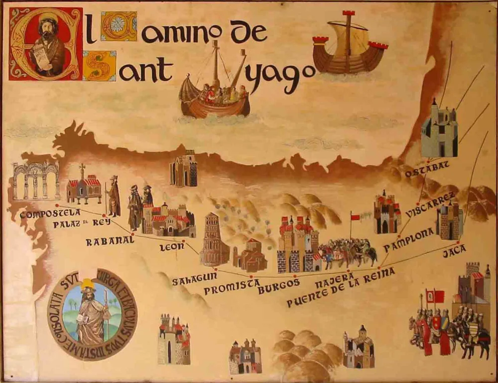 Historia detrás del Camino de Santiago