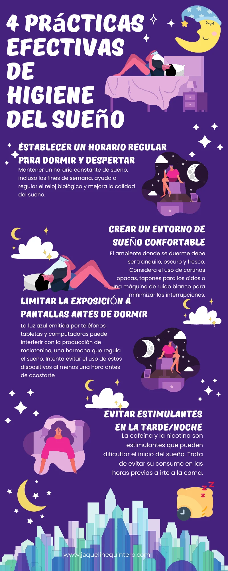 Pautas de higiene para minimizar el insomnio
