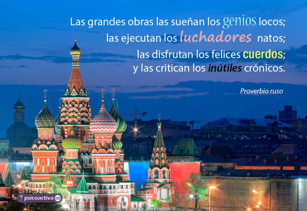 Refranes y proverbios rusos fascinantes y sabios