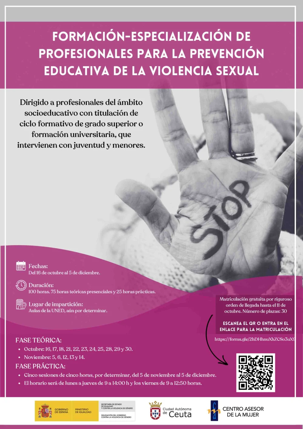 Cursos destacados sobre prevención del abuso sexual en España