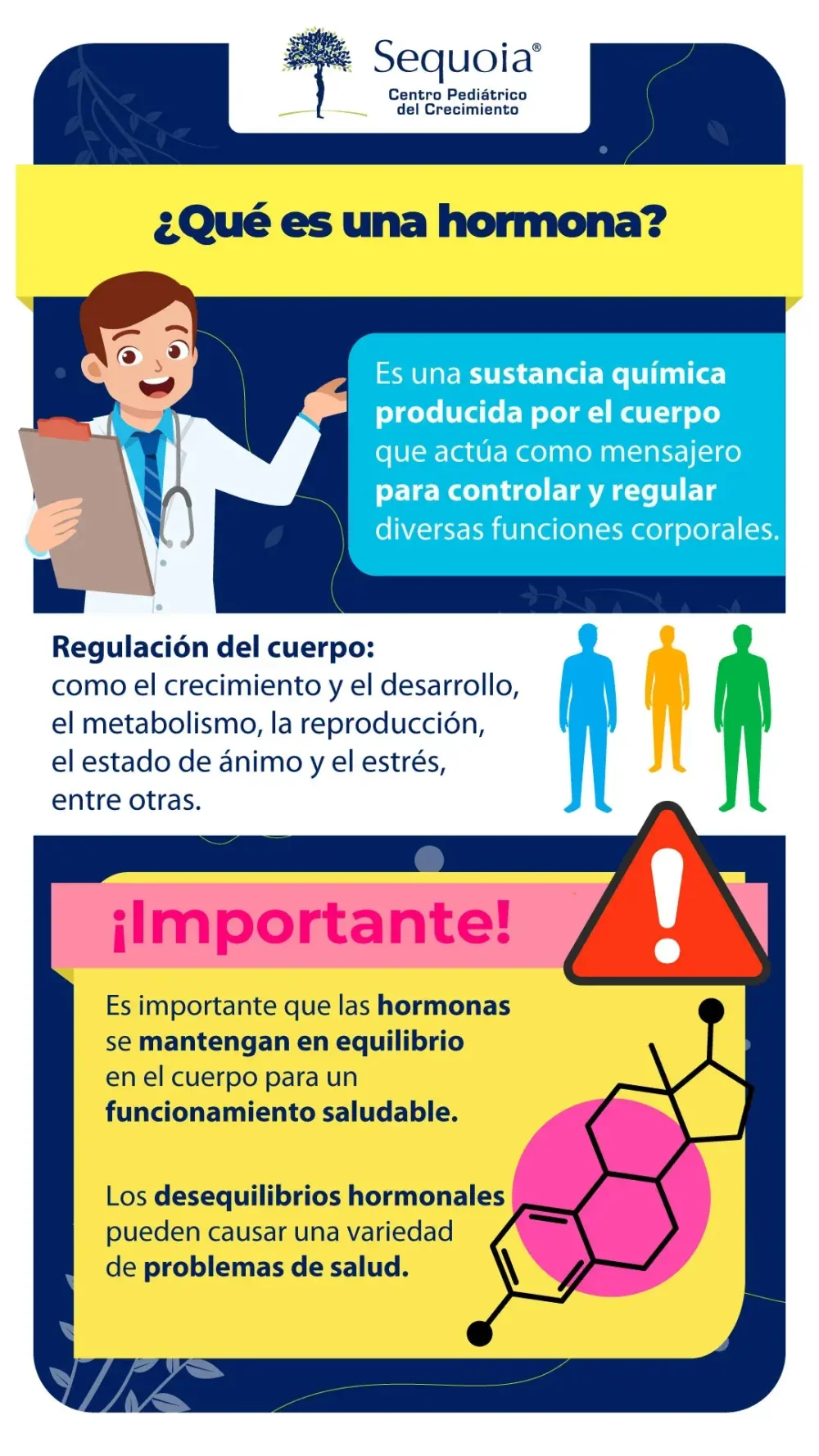 Hormonas y su impacto en el bienestar humano