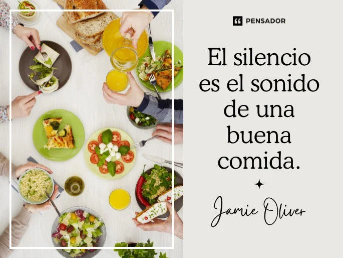 Saborea el mundo de la gastronomía con estas frases