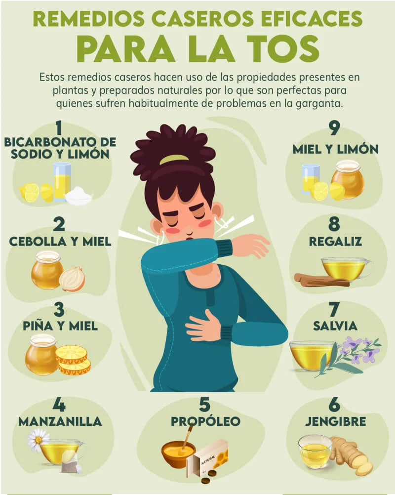 Cura la tos con métodos naturales efectivos