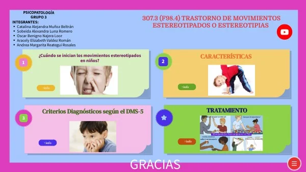 Trastorno de Movimientos Repetitivos y Estereotipados