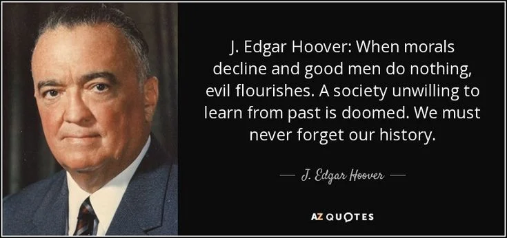 Citas Memorables de John Edgar Hoover