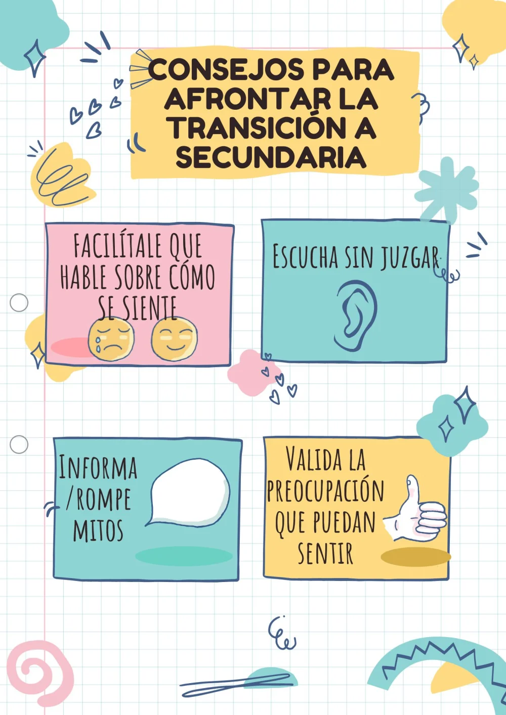 Cómo facilitar la transición al nuevo año escolar