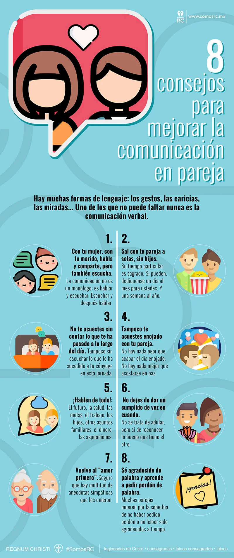 Consejos para mejorar la comunicación con tu pareja