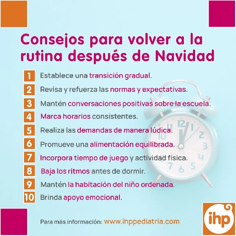 Guía para retomar la rutina tras las vacaciones