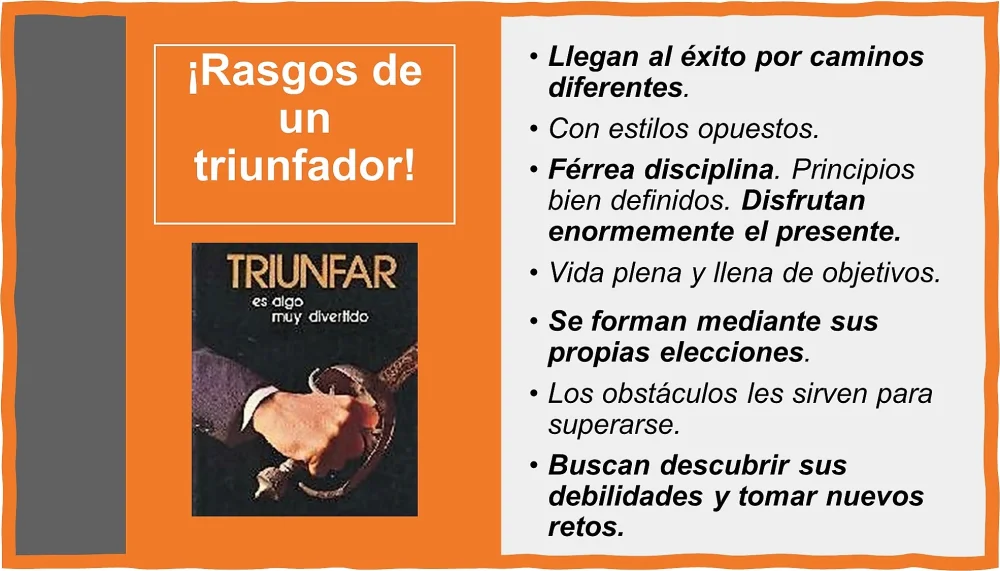Rasgos de un Triunfador