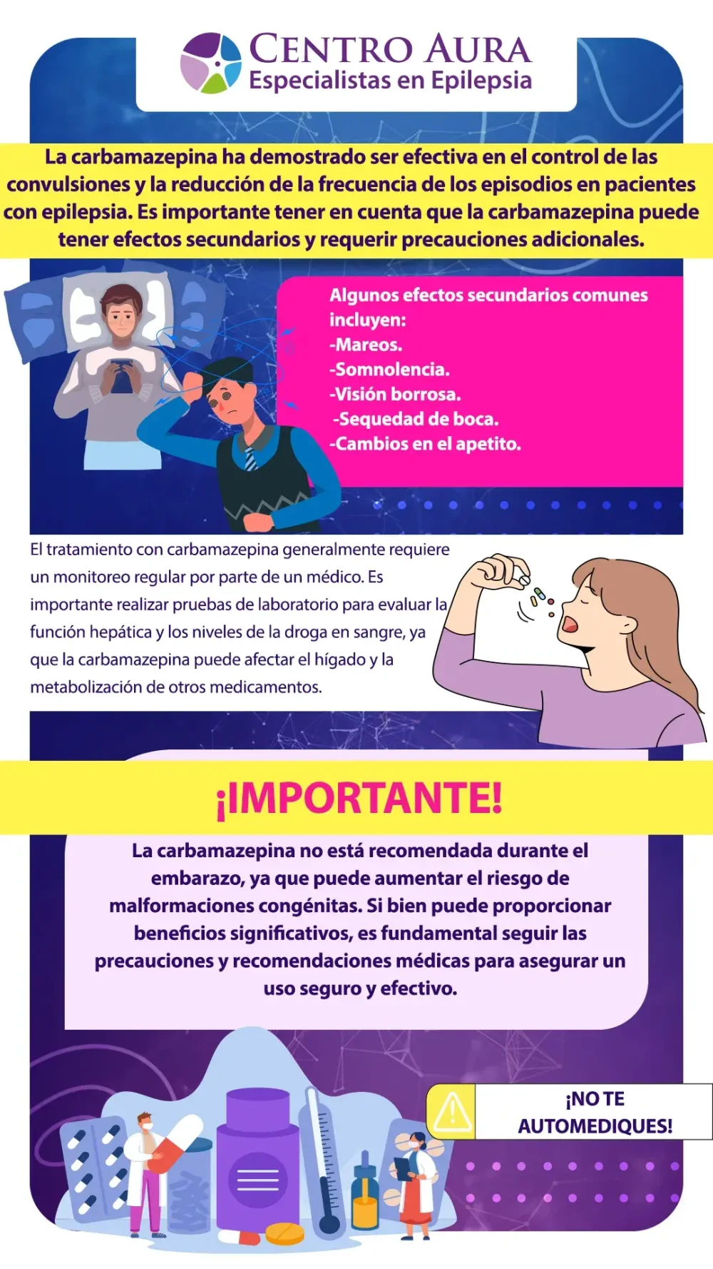 Beneficios y usos de la carbamazepina en la salud