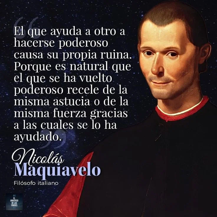 Las sabias lecciones de Maquiavelo en frases breves
