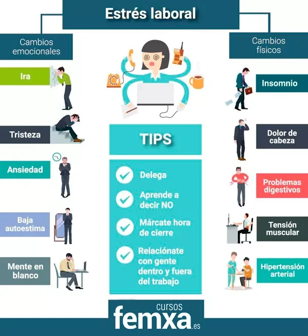 Principales Causas de Estrés en el Trabajo