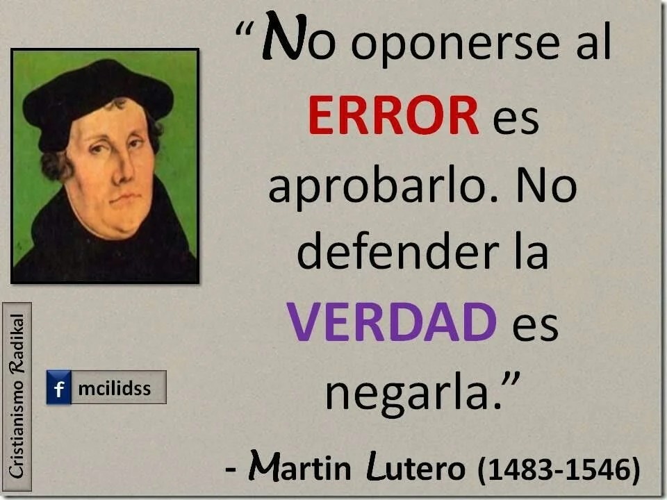Citas Inspiradoras de Martin Lutero en la Historia