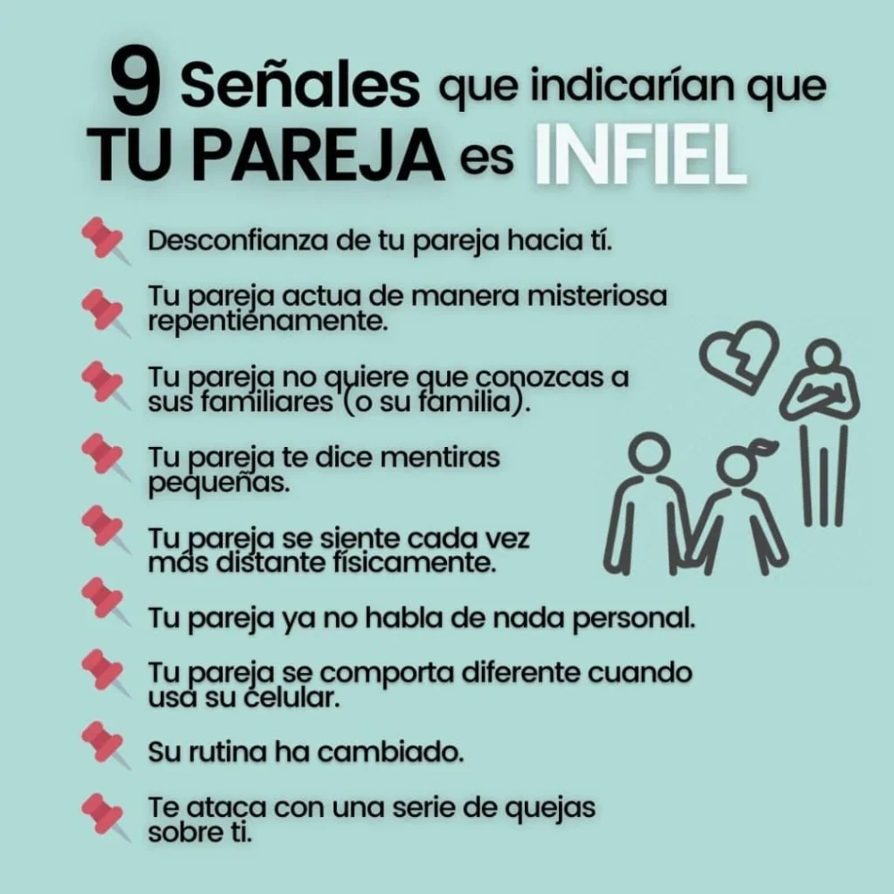 Cómo detectar si tu pareja te está siendo infiel
