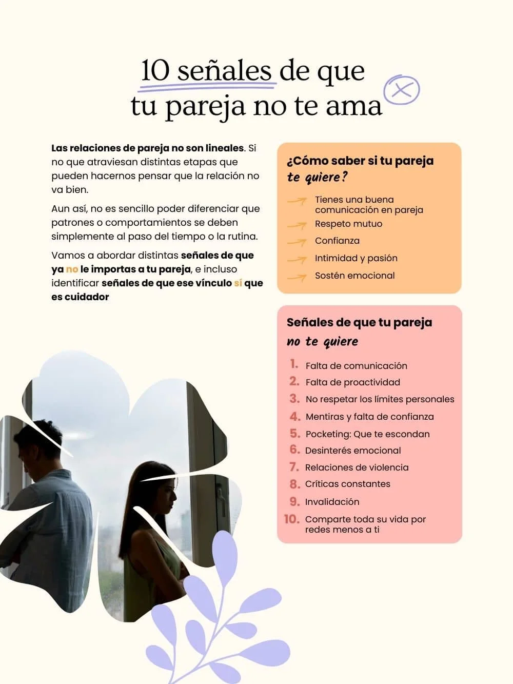 Cómo saber si tu pareja realmente te ama