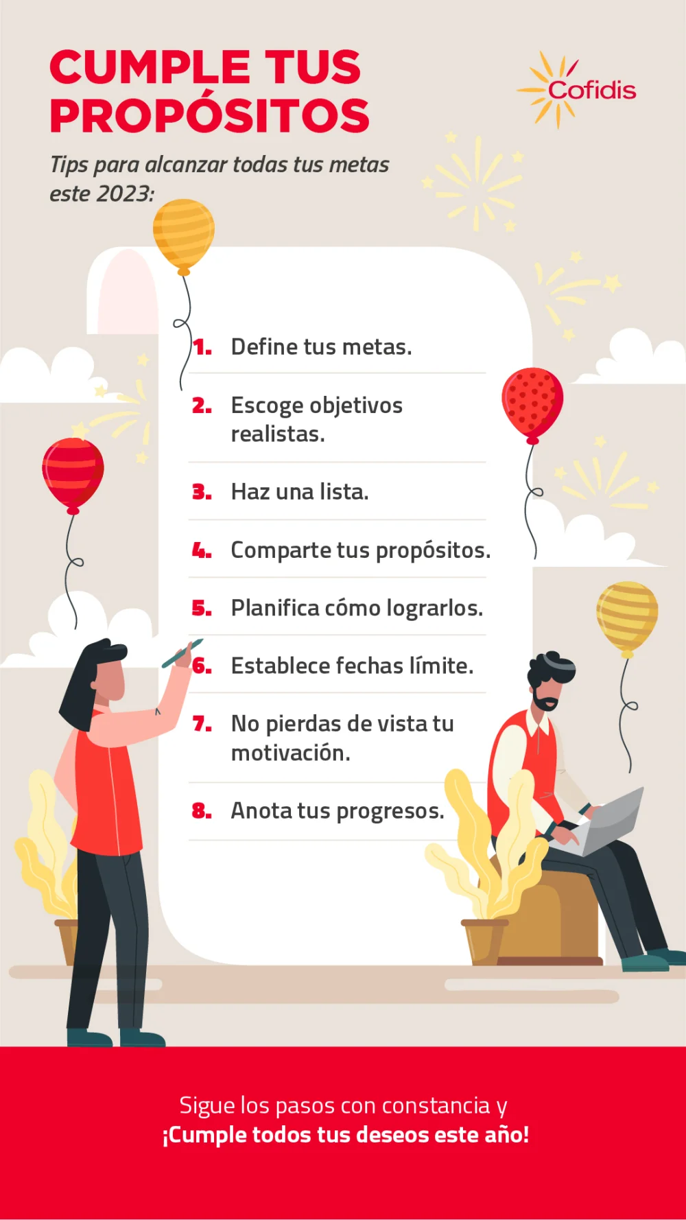 Este año ¡cumple todos tus propósitos de Año Nuevo!