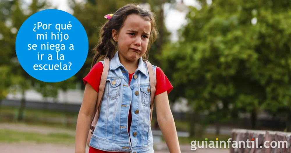 Estrategias cuando tu hijo rechaza ir al colegio