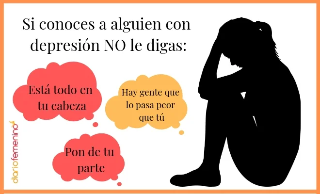Frases a evitar con alguien que tiene depresión