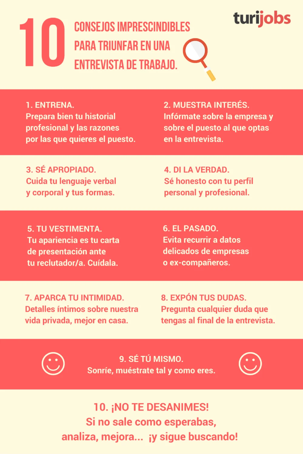 Guía para triunfar en entrevistas de trabajo