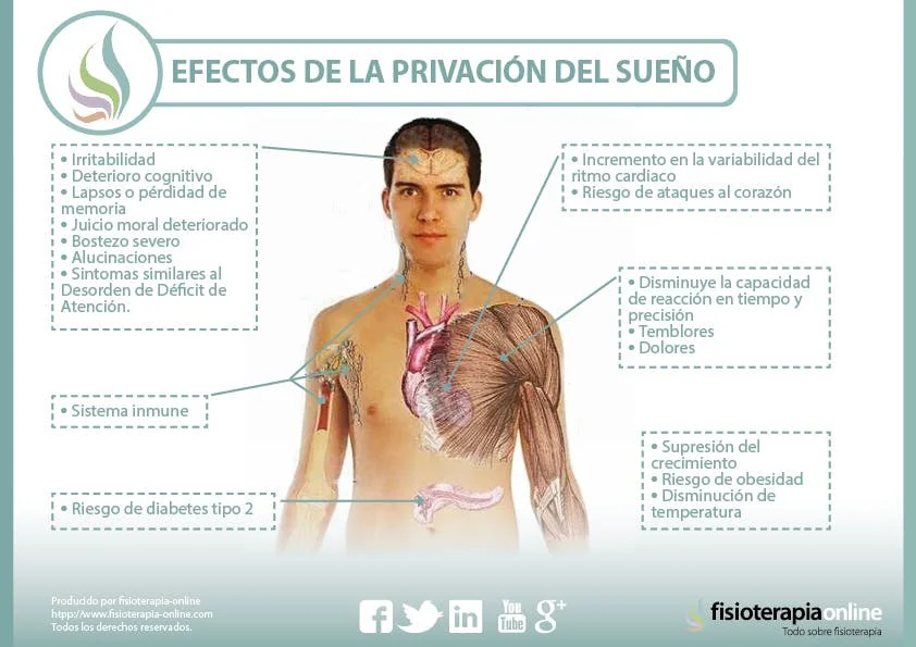 Impactos de dormir poco en tu salud