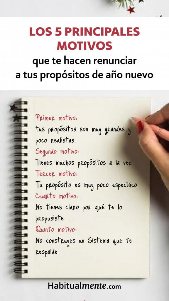 ¿Son los propósitos de Año Nuevo clave del éxito o decepción?