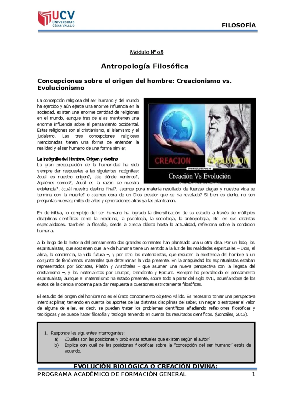 Desvelando las profundas raíces del creacionismo