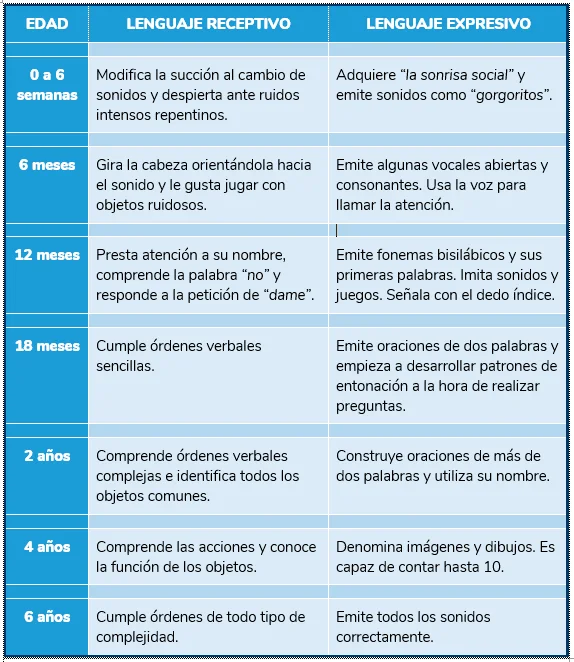 Fases del Desarrollo del Lenguaje Infantil