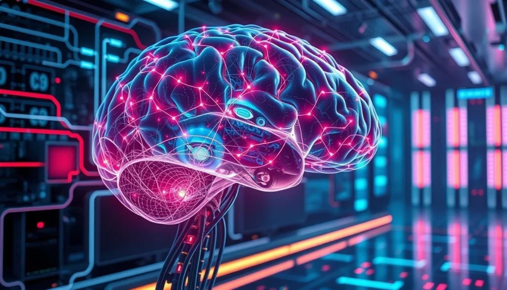 Conexión entre inteligencia artificial y cerebro humano
