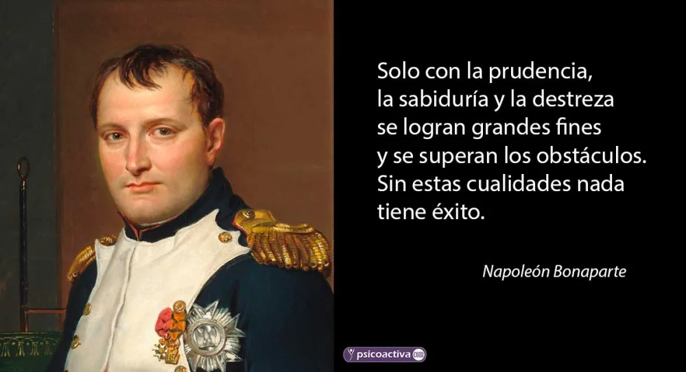 Las célebres máximas de Napoleón Bonaparte