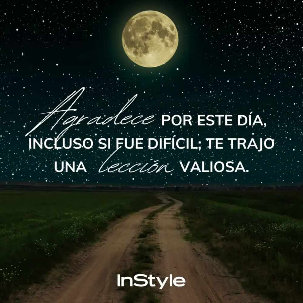 Palabras Inspiradoras para la Noche