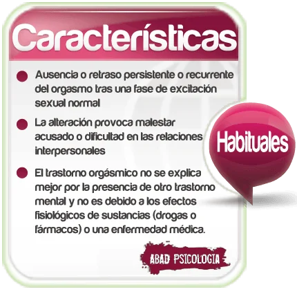 Causas y tratamiento de la anorgasmia femenina