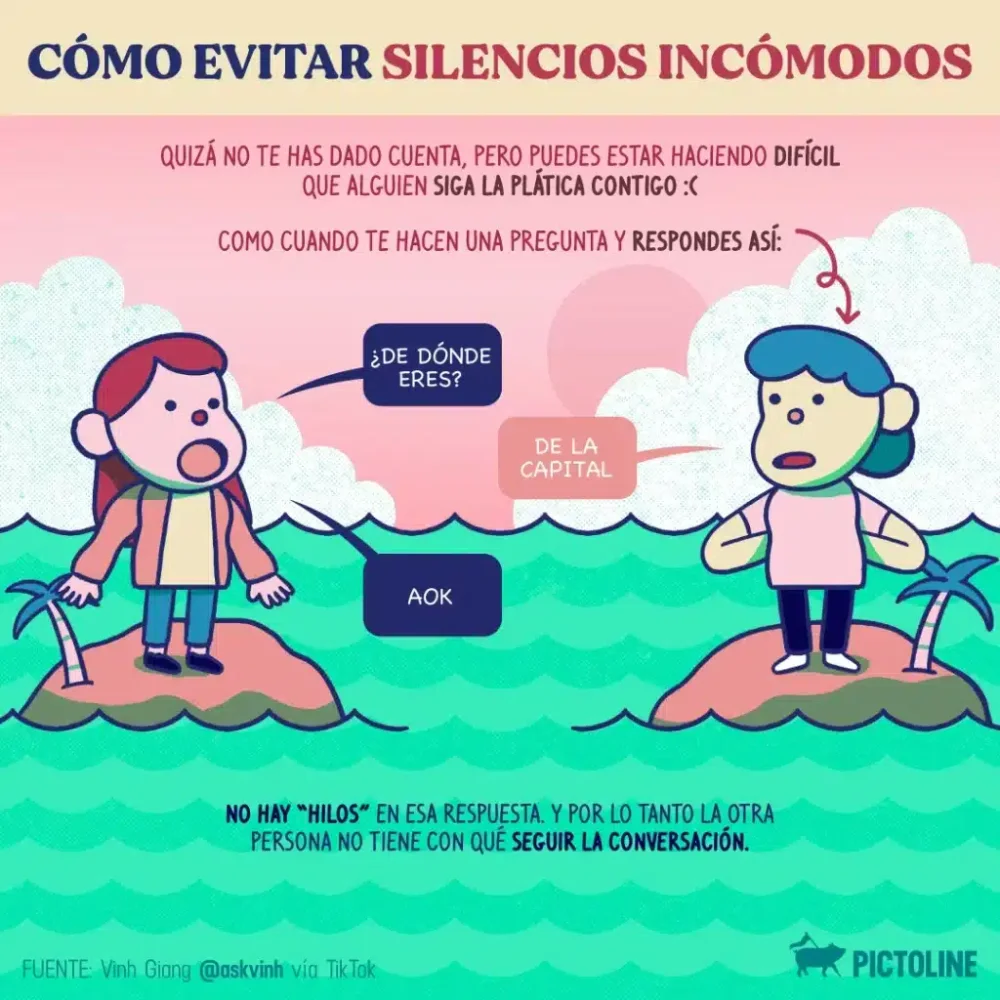 Cómo hacer que nunca haya silencios incómodos