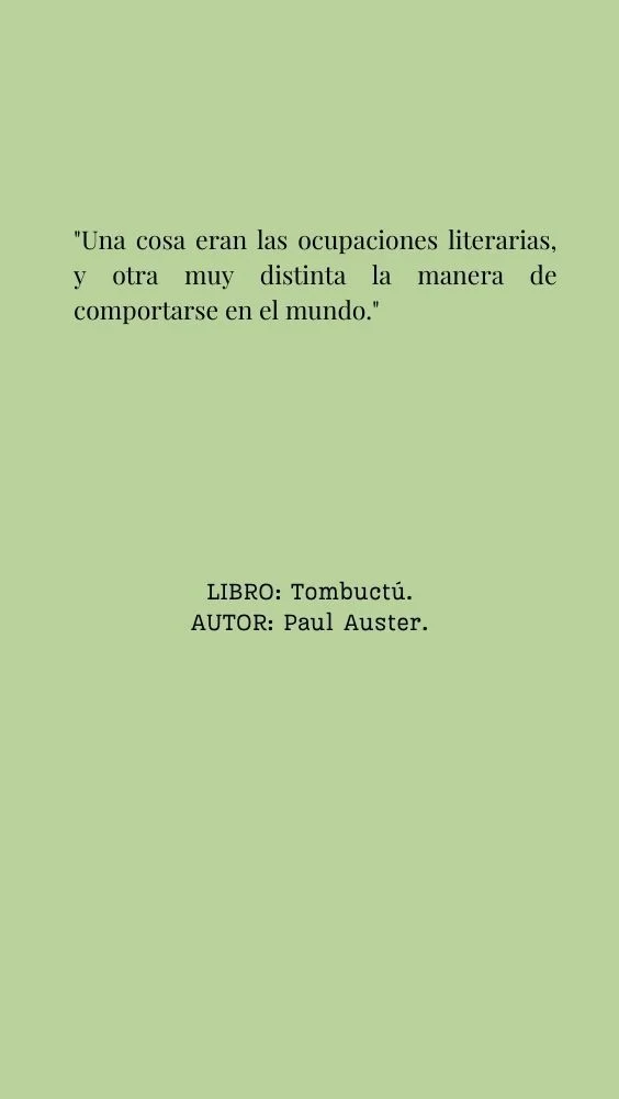 Citas Inspiradoras de Paul Auster