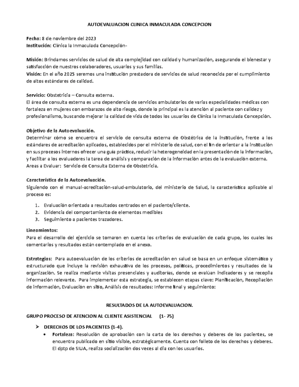 Evaluación Clínica del SENA: Análisis y Resultados Innovadores
