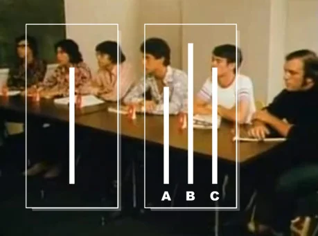 La influencia del grupo: Experimento de Asch