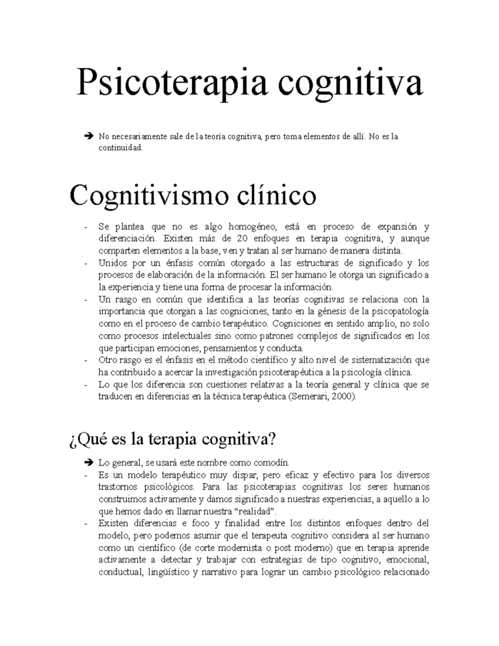 Profundiza la Terapia Cognitivo-Interpersonal de Safran y Segal