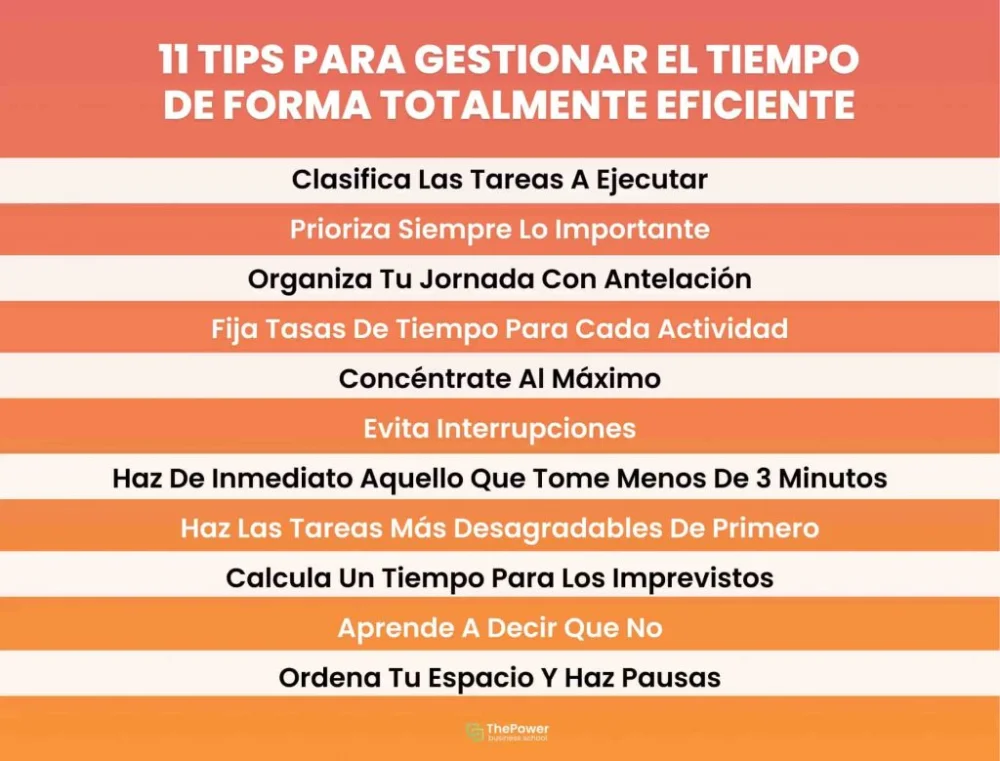 Consejos para Llegar Siempre a Tiempo
