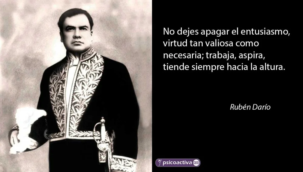 Citas memorables de Rubén Darío