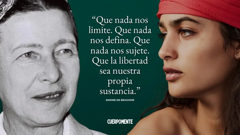 Citas Inspiradoras de Simone de Beauvoir