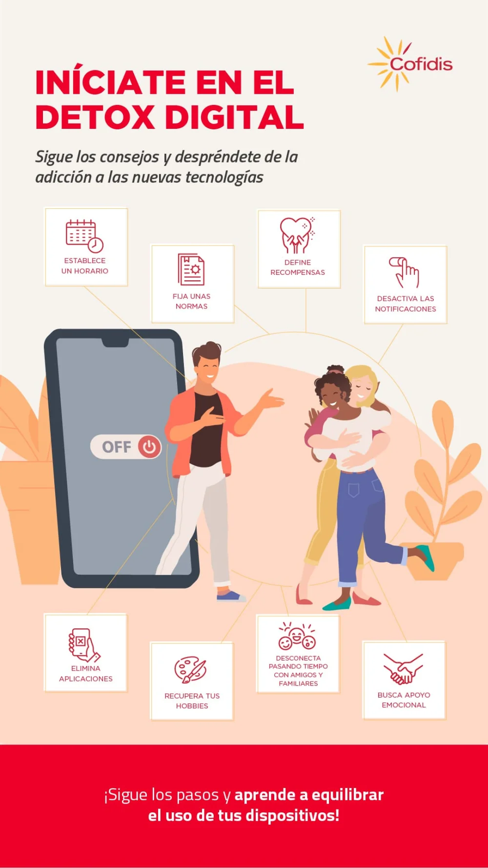 Estrategias psicológicas para desconectarse de las nuevas tecnologías