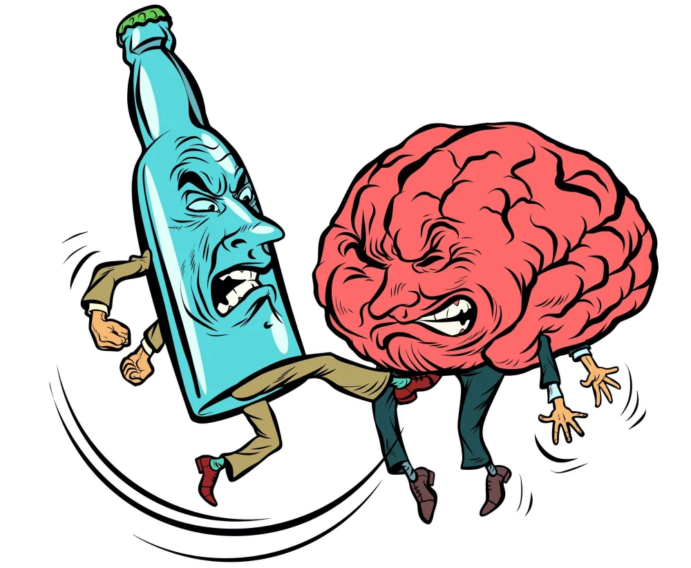 Impacto del alcohol en el funcionamiento cerebral