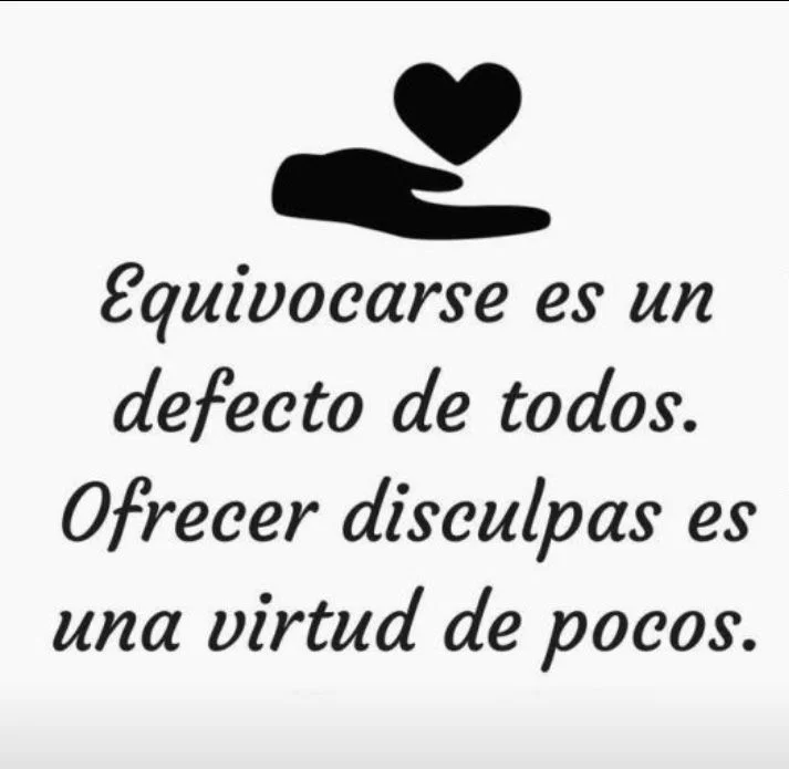 Gente que no sabe pedir disculpas