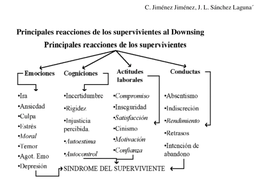 Consecuencias Psicológicas del Síndrome del Superviviente