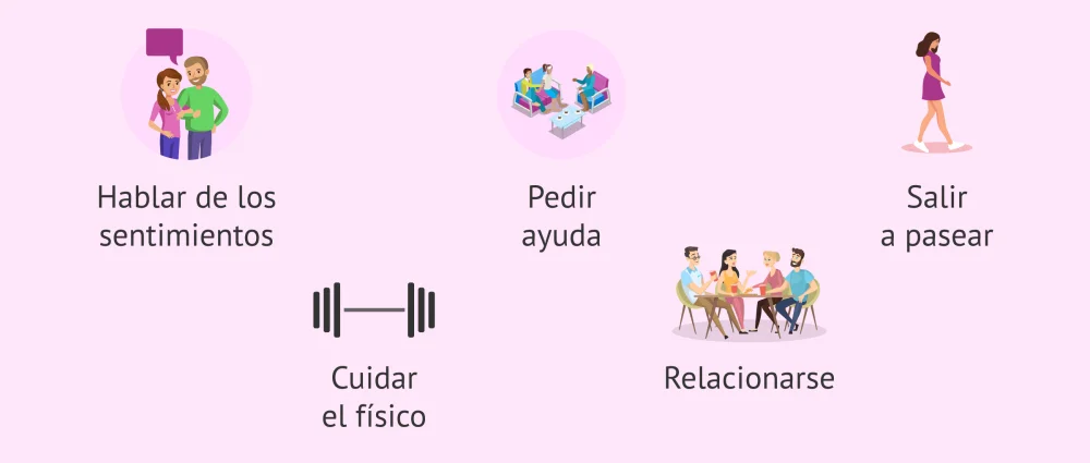 Estrategias para evitar la depresión postparto