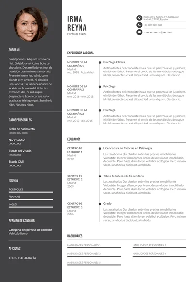 Elabora el Curriculum Vitae Ideal para Psicólogos