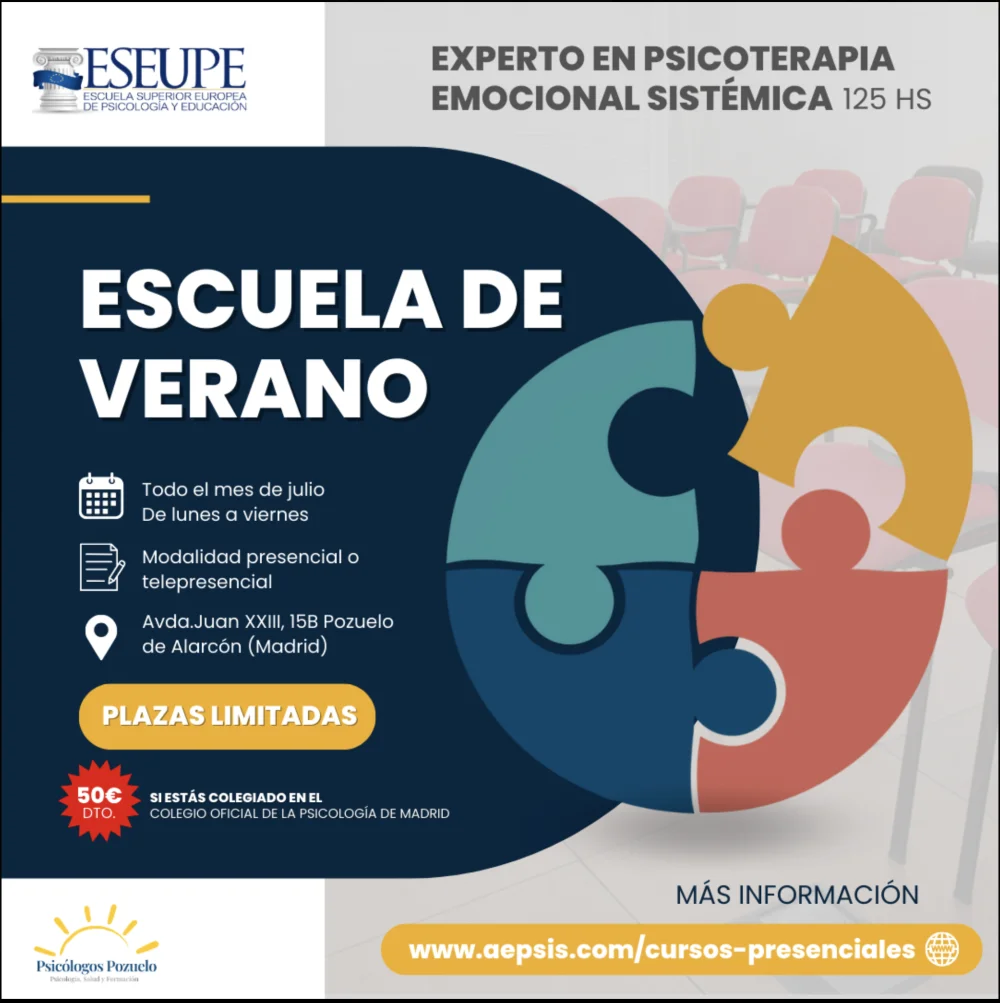 Cursos de Psicología de Verano: Presencial y en Streaming