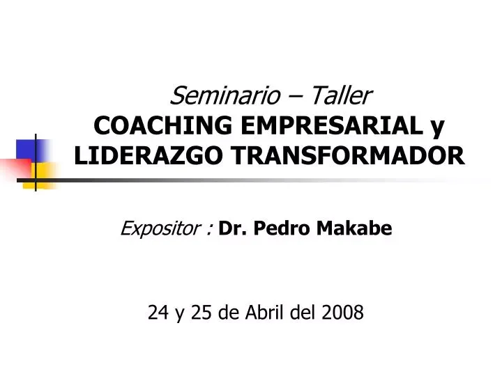 Talleres de Coaching para un Fin de Semana Transformador