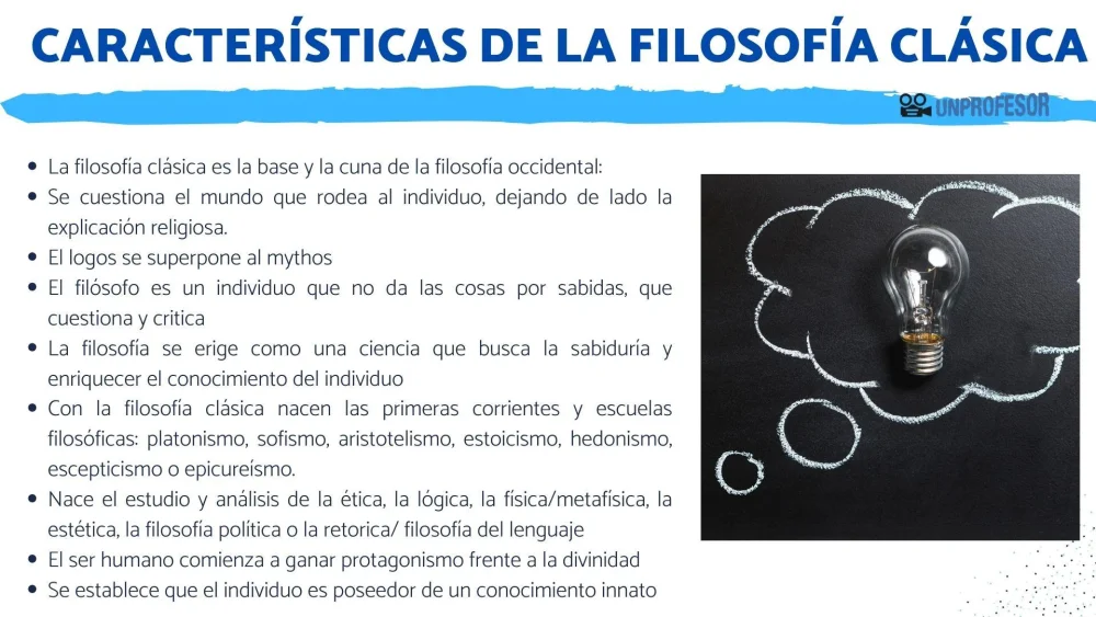 Características Esenciales de la Filosofía Clásica