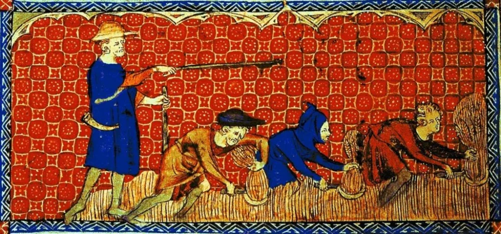 Vida de los siervos de la gleba medieval